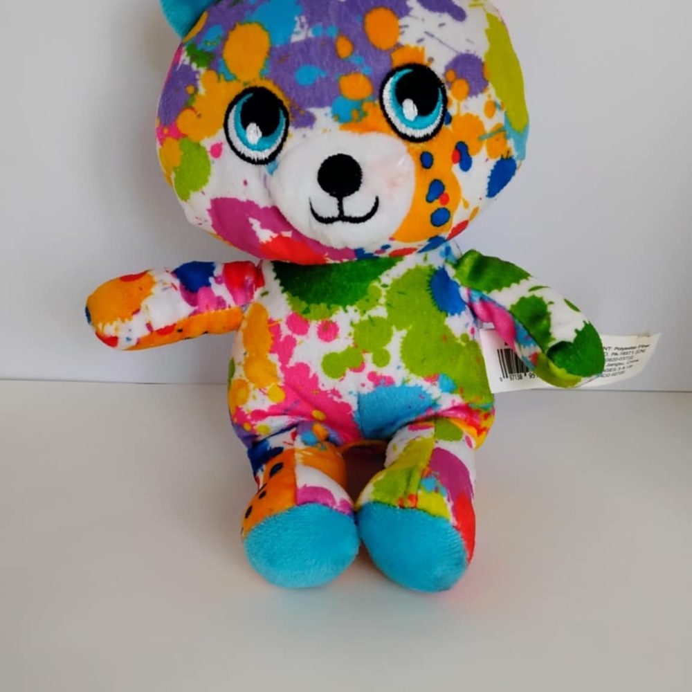 Colorful Plush Bear Toy
